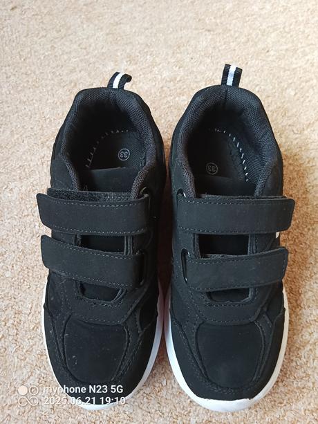 Tenisky černé "sport" vel."33", 33