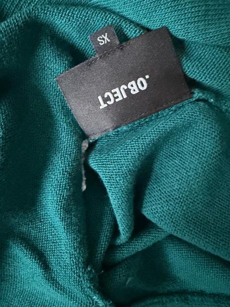 Asymetrický zelený kardigan ve velikosti xs, xs