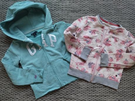 2 mikiny 5-6let, gap,110