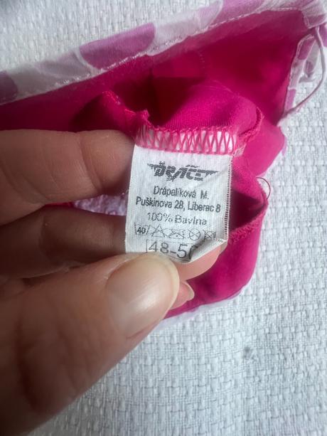 Letní lehký klobouček/čepice vel. 48-50 zn. dráče, 92