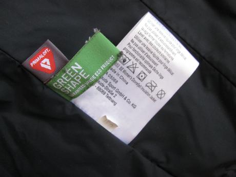 Dámská černá prošívaná bunda s kapucí vaude, m