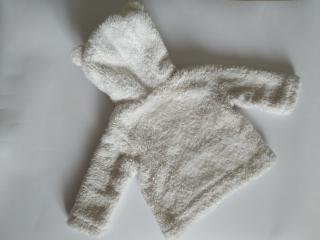 Chlupatá mikina s oušky, f&f,74