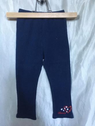 Vel. 86 modré legíny se srdíčkem, 86