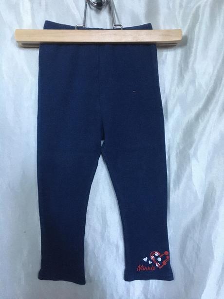 Vel. 86 modré legíny se srdíčkem, 86