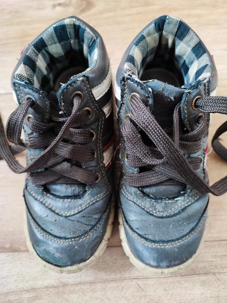 Kožené boty 28, 28