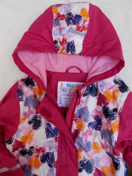 Jarní nepromokavý kabátek, bunda vel. 98 / 104, lupilu,98