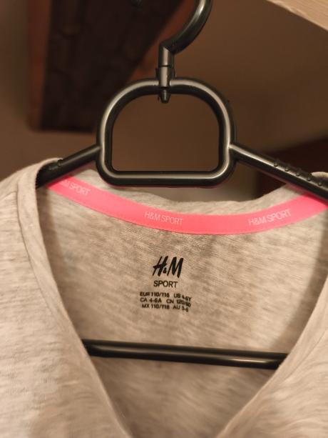Sportovní tričko h&m 110/116, h&m,116
