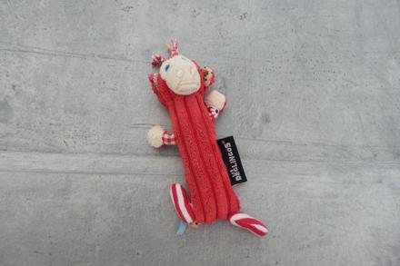 Pískací hračka les déglingos opička,