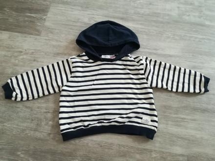 Mikina pruhovaná, zara,98