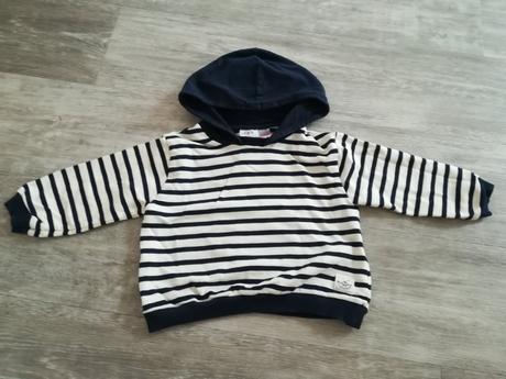 Mikina pruhovaná, zara,98