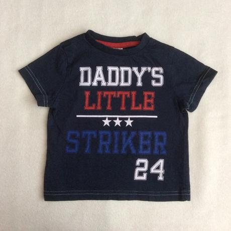 Bavlněné tričko s nápisem zn. f&f  86-92, f&f,86