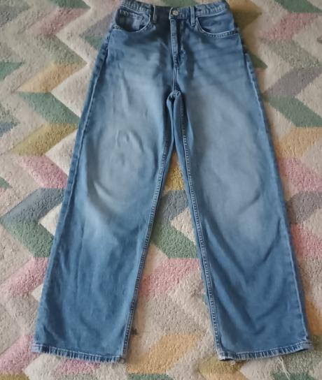 Moderní rifle h&m s regul.v pase vel.152 + tričko, h&m,152