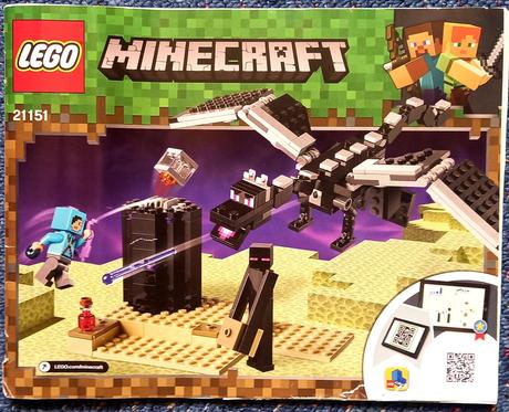 Lego minecraft 21151 - the end battle.,