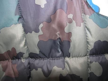 Chlapecká khaki maskáčová vesta s kapucí zara, zara,152