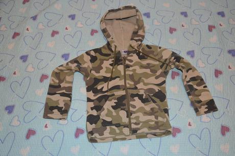 Maskáčová mikina, mikinka, vel. 98/104, 104