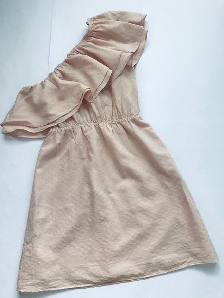 Ob/ šaty dámské meruňkové barvy - v.36, h&m,s