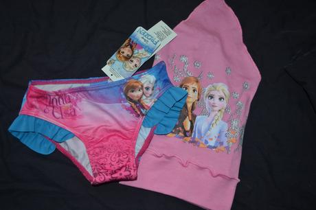 Plavky frozen v.116 do pasu,šátek, disney,116