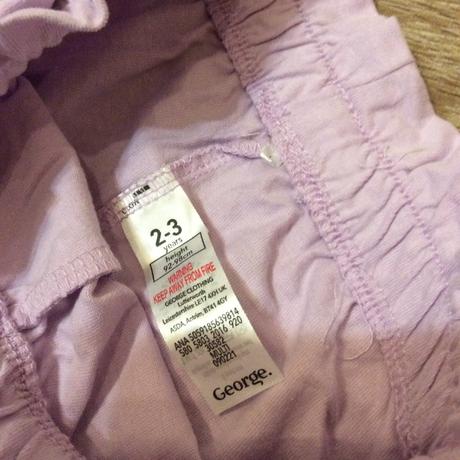 Bavlněné lila kraťasy, george,98