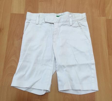 Plátěné kraťasy, benetton,110