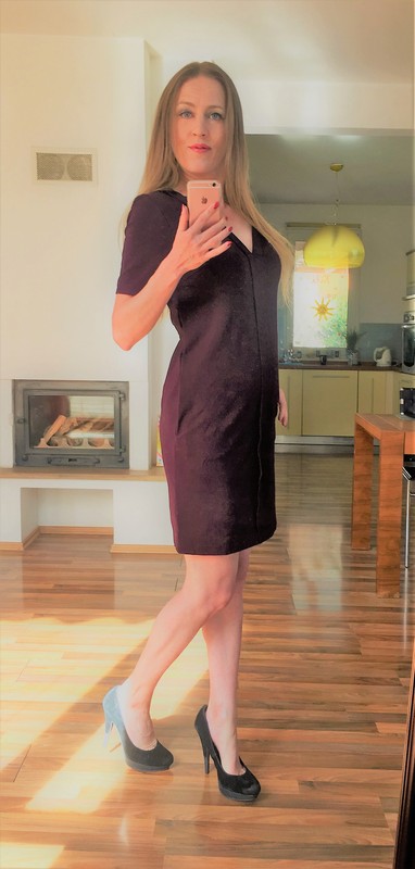 Nové bordo šaty pc 900 kč, vel s/m, next, next,s