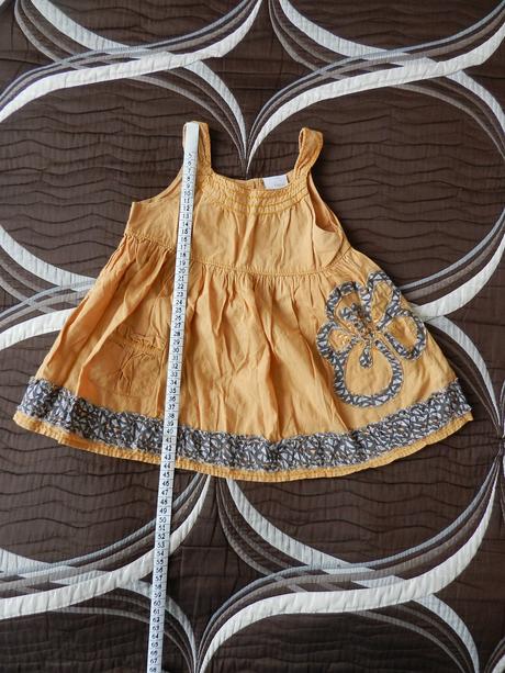 Šatičky letní s kytkou, next,98