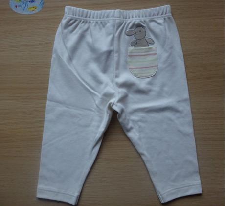 2x tepláky s kapsičkou a proužky, vel. 74, 74