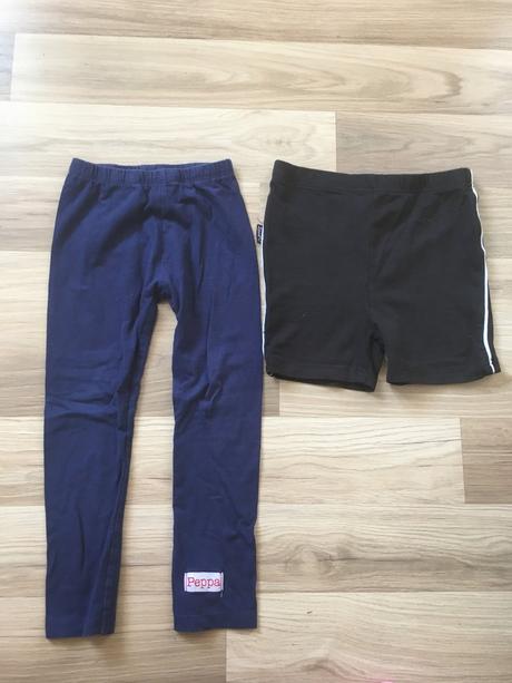 Legíny + šortky, tu,110