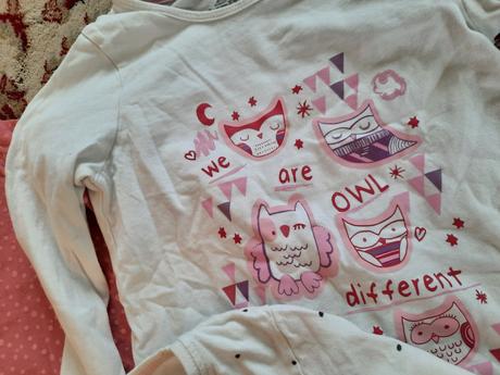 3x dívčí tričko 110/116, lupilu,110