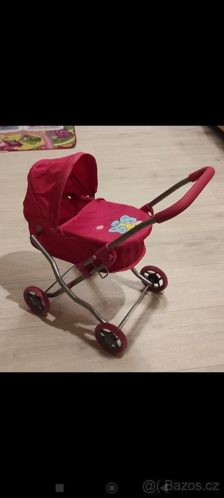 Dětský kočárek pro panenku, 
