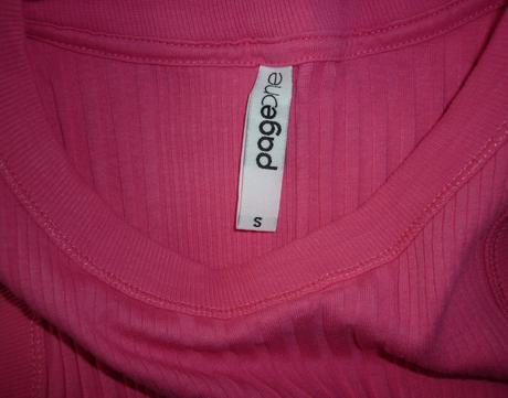 Růžové žebrované dámské tílko takko fashion, takko,s