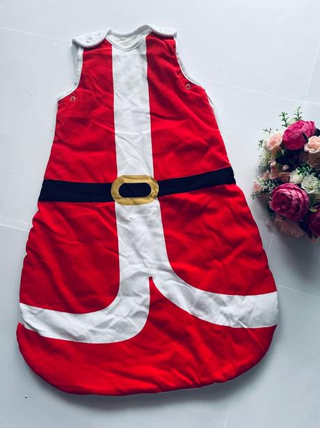 Spací pytel santa klaus - v.0/6 měs,