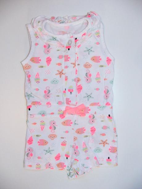 H564 letní kraťáskový overal vel. 62, pepco,62