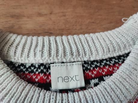 Pletené šaty, next,134