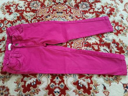 Růžové kalhoty, džíny, pepco,98