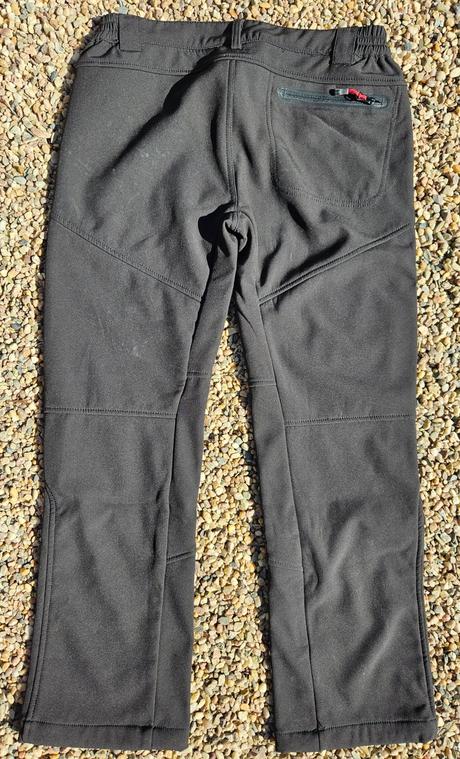 N106 dívčí/chlapecké softshellové kalhoty 158-164, 158