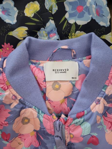 Úplnĕ nové bundy bomber vel.158 reserved, reserved,158