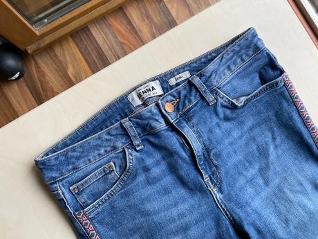 Džíny pro menší nebo kraťasy, vel l, jenna, l