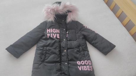 Zimní kabátek vel. 98-104, reserved,98