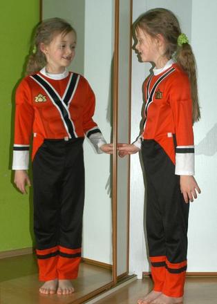 Karnevalový kostým power rangers, 