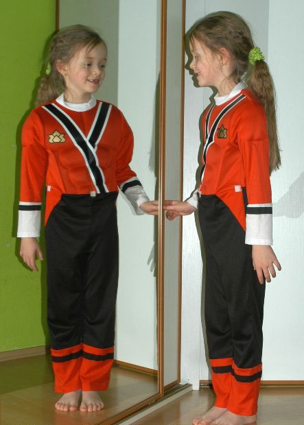 Karnevalový kostým power rangers,