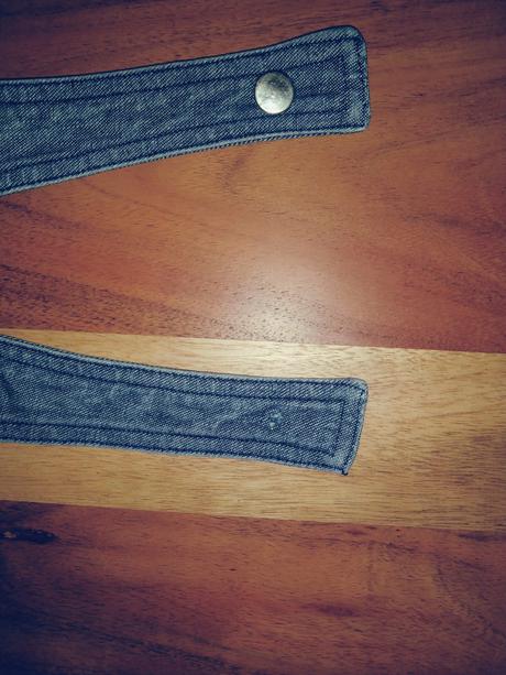 Dívčí džínová sukně keep away, 80