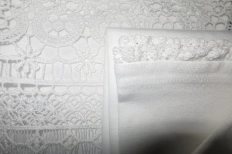 Krajkové tričko - halenka, h&m,98