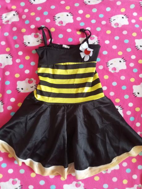 Šaty včelka 3-4roky, 