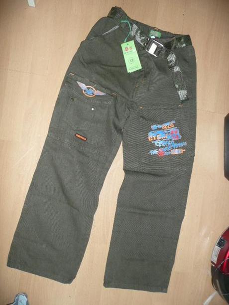 Sportovní kalhoty kapsáče vel 116 - 128, 116 / 122 / 128