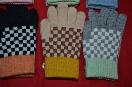 Strečové rukavice prstové oteplené,v.110-134, 110 / 116 / 122 / 128 / 134