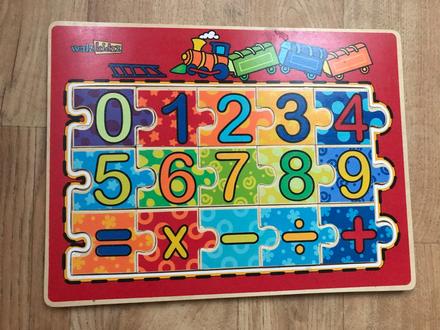 Puzzle čísla,