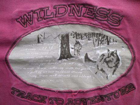 Bavlněné triko s vlky, 92