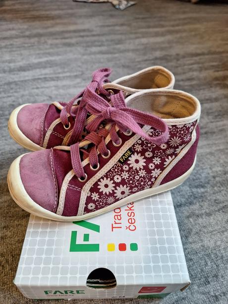 Plátěné tenisky fare, vel. 28, fare,28
