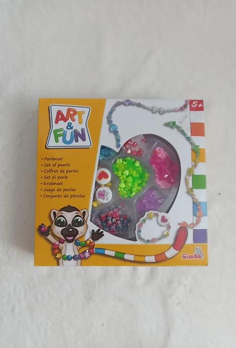 Korálkový set na výrobu šperků simba art & fun,