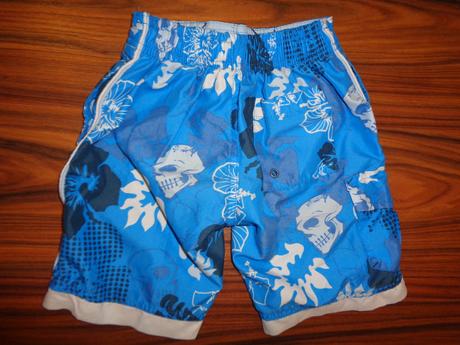 Modré hawai kraťasy alias plavky, rebel,98